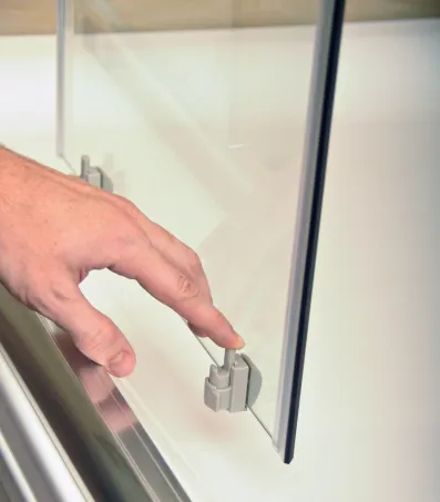 Blix BLCP4 90x90 SABINA zuhanykabin fehér+grape