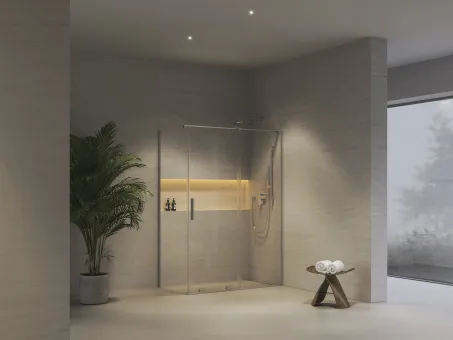 ROPS 80 fix oldalfal krómhatású+transparent