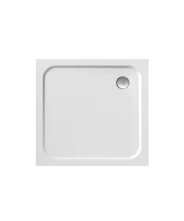 Perseus Pro Chrome 90x90 zuhanytálca fehér
