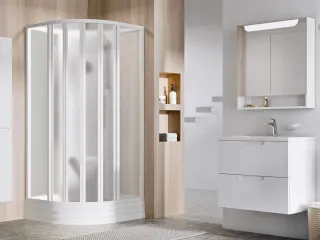 Supernova ASBKP6 80x80 zuhanybox fehér+grape