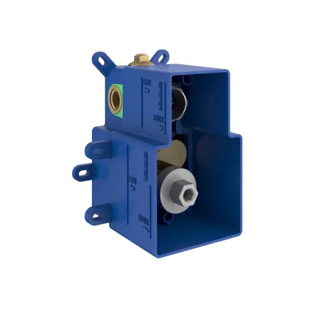 Eleganta falba süllyesztett csaptelep, háromutas, belső egység nélkül EL 068.20GB.O3.RB07F, Graphite Brushed