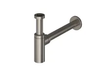 Krómozott teleszkópos mosdószifon Graphite Brushed