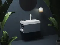 SD Lite 80 B fürdőszobai szekrény mosdó alá Deepsea Blue