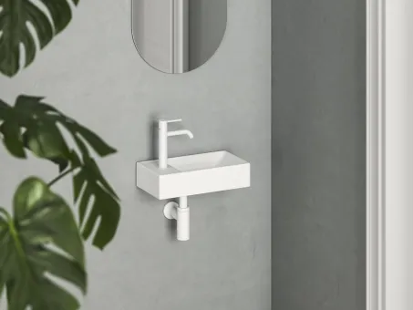 Veda Wall 40 kézmosó bal matt fehér