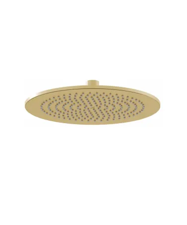 Esőztető zuhanyfej köralakú, 250 mm 980.60GLB, Gold Brushed