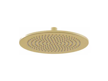 Esőztető zuhanyfej köralakú, 250 mm 980.60GLB, Gold Brushed