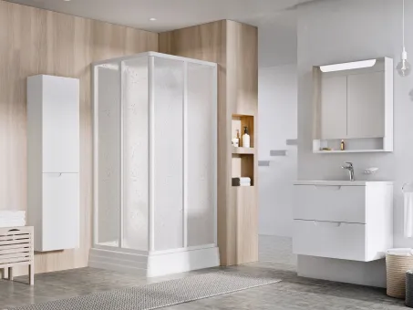 Supernova ASBRV2 80x80 zuhanybox fehér+pearl