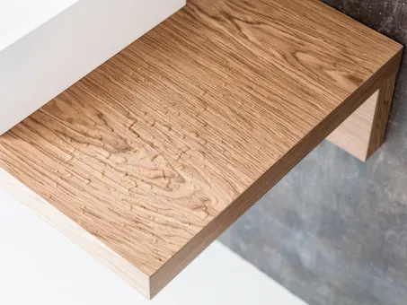 Mosdópult L 80 sötét dió