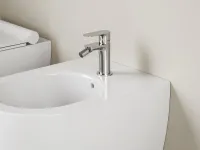 Eleganta álló bidécsaptelep 130 mm leersztő nélkül EL 056.00CR, Chrome