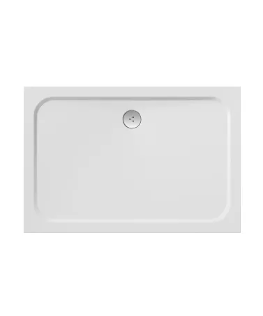 Chrome Gigant Pro 100x80 zuhanytálca, fehér