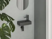 Veda Wall 40 kézmosó jobb antracit