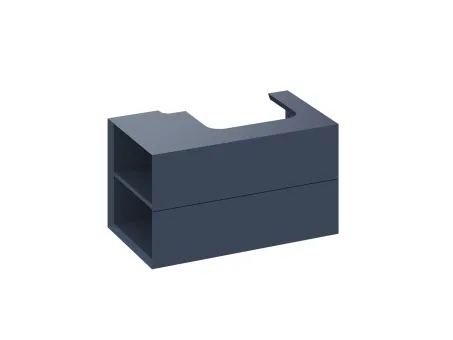 SD Lite 80 B fürdőszobai szekrény mosdó alá Deepsea Blue