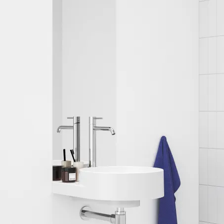 Espirit álló mosdócsaptelep BeCool 340 mm leeresztő nélkül ES 015.01CR, Chrome