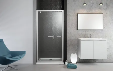 Twist DW zuhanyajtó 100 átlátszó