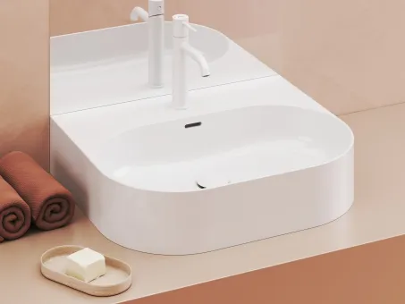 Ceramic Slim Wall O 55 N kerámiamosdó fehér