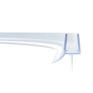 Brilliant, GlassLine Alsó íves vízvető léc KK3 jobb