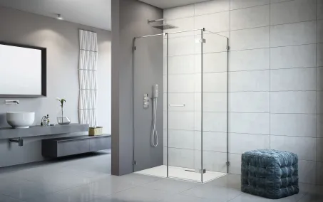 Arta KDS II szögletes zuhanykabin 110x100 átlátszó balos