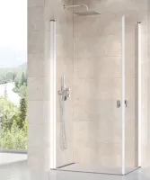 Chrome CRV1-80 zuhanyajtó fehér+transparent (1 oldal)