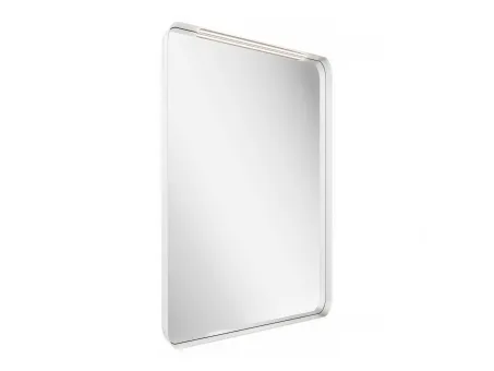 Strip 50x70 fürdőszobai tükör világítással, fehér