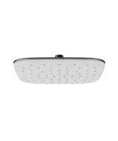 Fejzuhany ABS, szögletes, 250mm 983.10CR/WH, króm/ fehér