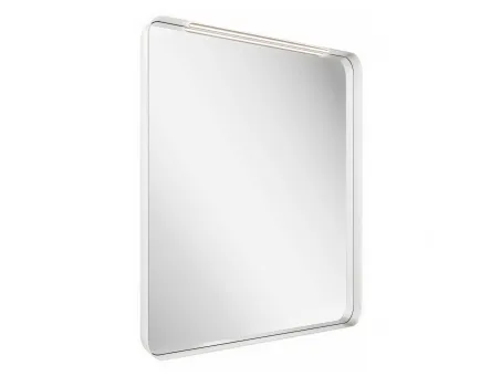 Strip 60x70 fürdőszobai tükör világítással, fehér