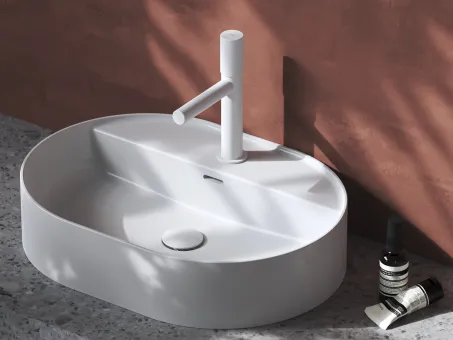 Ceramic Slim Shelf O 55 kerámiamosdó fehér