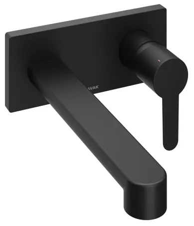 Puri fali süllyesztett mosdócsaptelep PU 019.20BL,fekete