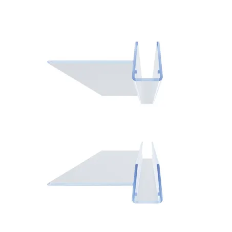 MATRIX szilikonos tömítés szett függőleges üveg/üveg 8/6