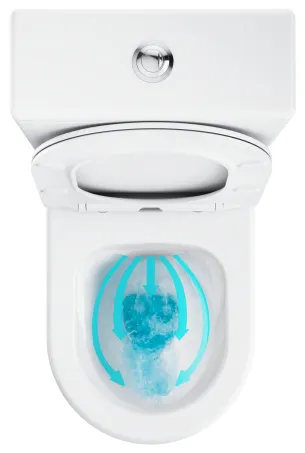 Optima RimOff monoblokkos WC fehér