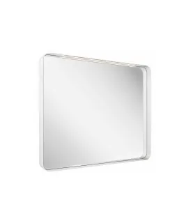 Strip 90x70 fürdőszobai tükör világítással, fehér