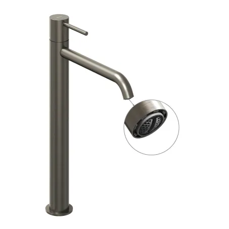 Espirit álló mosdócsaptelep BeCool 340 mm leeresztő nélkül ES 015.21GB, Graphite Brushed