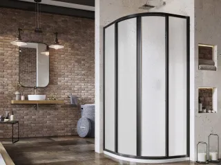 Supernova SKCP4 80x80 195 zuhanykabin fekete+pearl