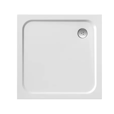 Perseus Pro Chrome 90x90 zuhanytálca fehér