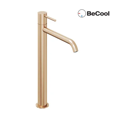 Espirit álló mosdócsaptelep BeCool 340 mm leeresztő nélkül ES 015.61RGB, Rose Gold Brushed