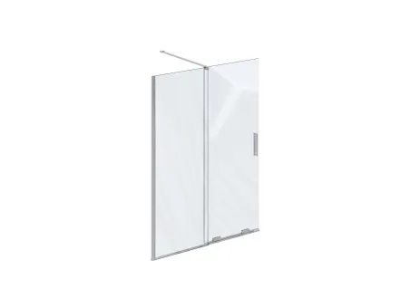 ROWI 140 zuhanykabin krómhatású+transparent