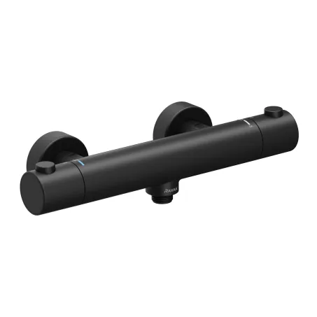 Puri termoszátos fali zuhanycsaptelep 150 mm PU 033.20BL, fekete