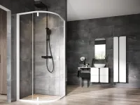 Nexty NSKK3-80 zuhanykabin fehér+transparent