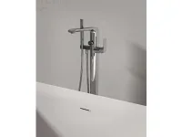 Flat padlón álló kádcsaptelep szettel FL 080.00CR.RB07A, króm