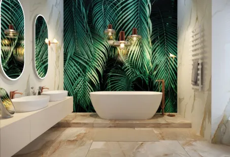 Romantika szabadon álló akril kád 170x75 fehér előlappal