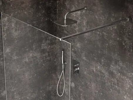 Flat falba süllyesztett csaptelep váltóval FL 065.00CR, króm (KIZÁRÓLAG R-box Varival)