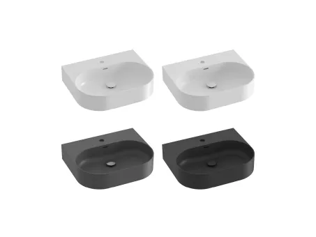 Ceramic Slim Wall O 55 N kerámiamosdó fehér