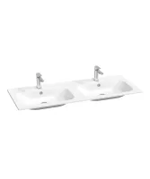 Chrome Slim 120 duplamosdó fehér, furattal