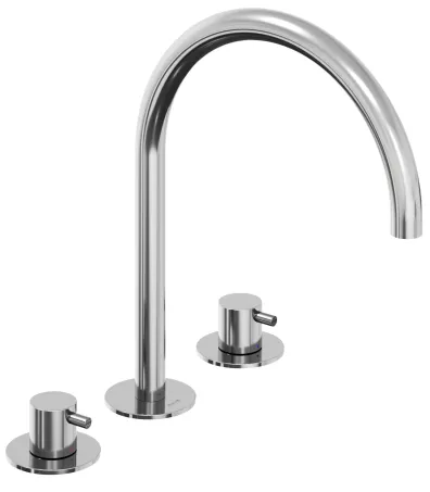 Espirit álló mosdócsaptelep, 3 furatos 270 mm leeresztő nélkül ES 018.00CR, Chrome