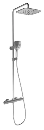 Flat termosztátos zuhanyoszlop szettel FL 091.00CR, króm