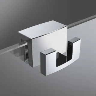 Akasztós törölközőtartó króm