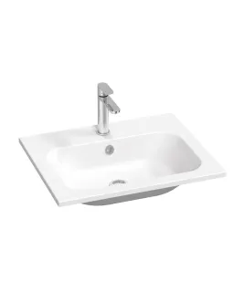 Chrome Slim 60 mosdó fehér, furattal