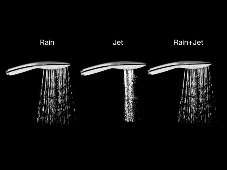 Flat termosztátos zuhanyoszlop szettel FL 091.20BL, fekete