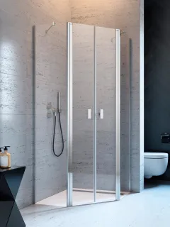 Nes PTD szögletes zuhanykabin 80x100 átlátszó