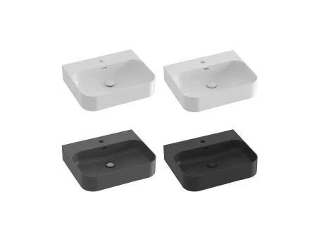 Ceramic Slim Wall R 55 N kerámiamosdó fehér