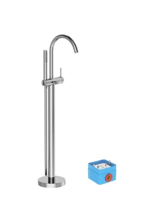 Padlón álló kádcsaptelep FM 082.00CR.RB07A, króm (R-box nélkül)